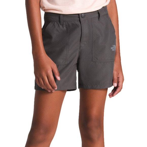 The North Face FlashDry Girls Amphibious Shorts Gray Sun Protection L 14/16 New - Picture 1 of 3